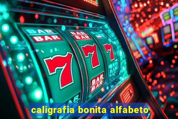 caligrafia bonita alfabeto